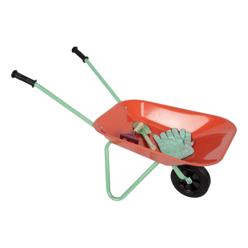 Load image into Gallery viewer, Small foot - kruiwagen met tuingereedschap - 8dlg.