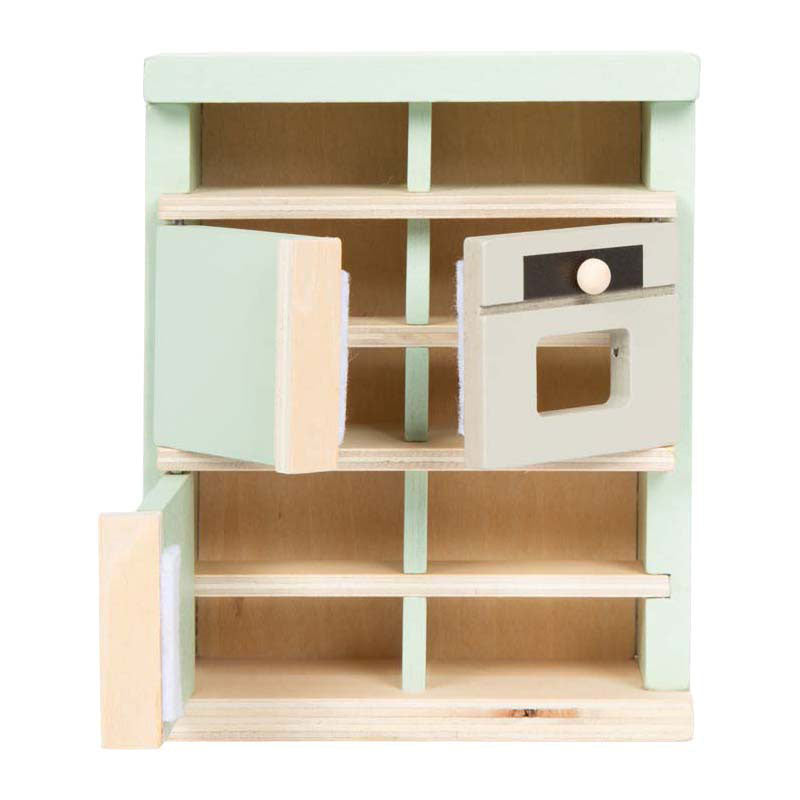 Load image into Gallery viewer, Small foot - poppenhuis meubelset scandinavische stijl