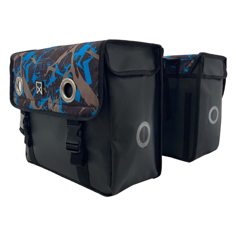 Load image into Gallery viewer, Willex Willex Fietstassen Ice Tarpaulin 30 L blauw en zwart