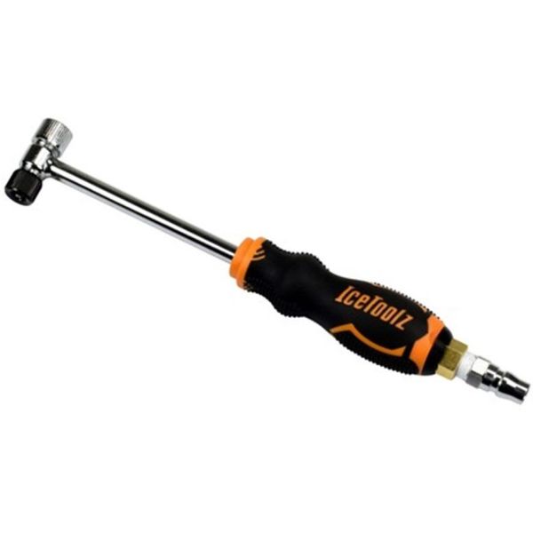 Load image into Gallery viewer, IceToolz Compressorhandvat met snelkoppeling EURO
