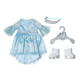Load image into Gallery viewer, Baby born princess on ice dress 43cm | 2 stuks
