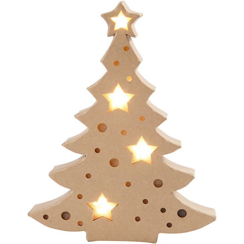 Afbeelding laden in galerijviewer, Https: www.cchobby.nl figuur-met-licht-kerstboom-27-cm-4-cm-21-5-cm-1-stuk