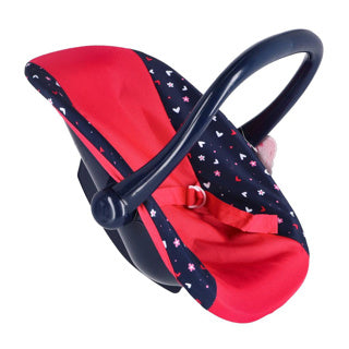 Load image into Gallery viewer, My beautiful dolls room poppen-draagstoeltje blauw roze