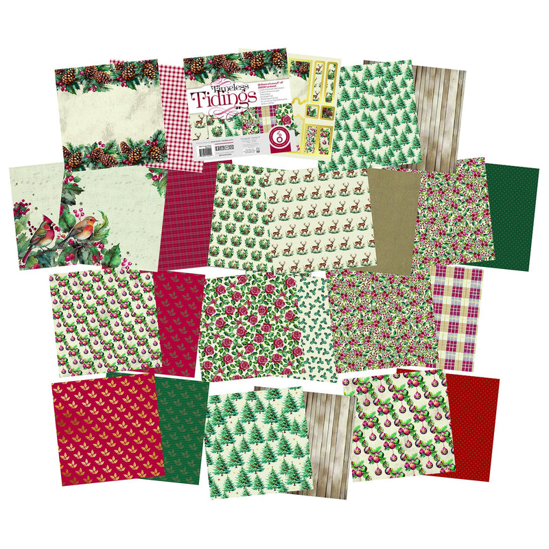 Load image into Gallery viewer, Tonic studios • timeless tidings 8x8 art pad