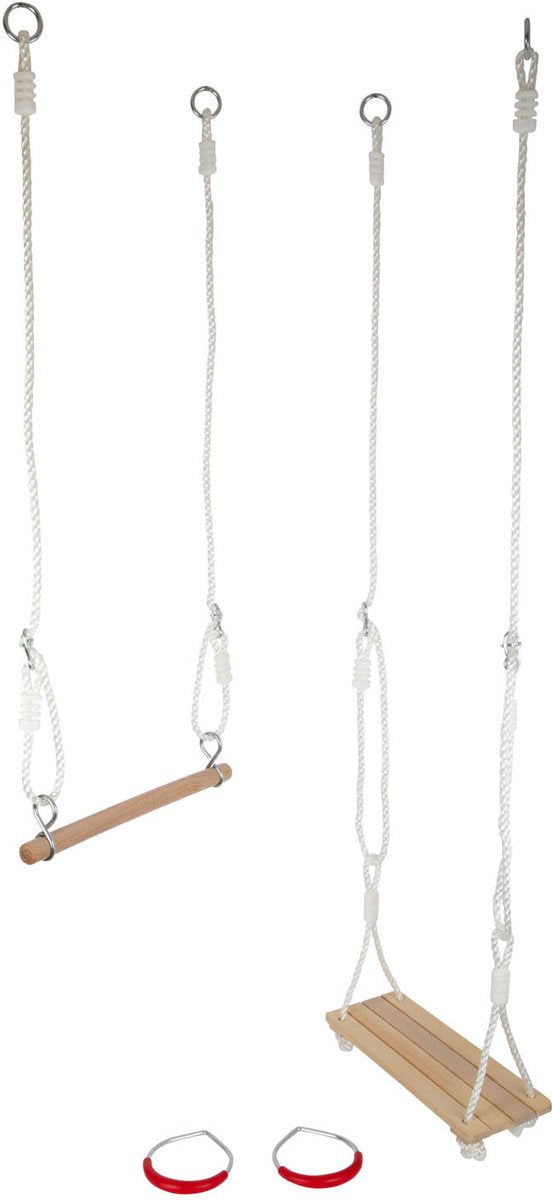 Load image into Gallery viewer, Small foot - houten schommelset 3in1