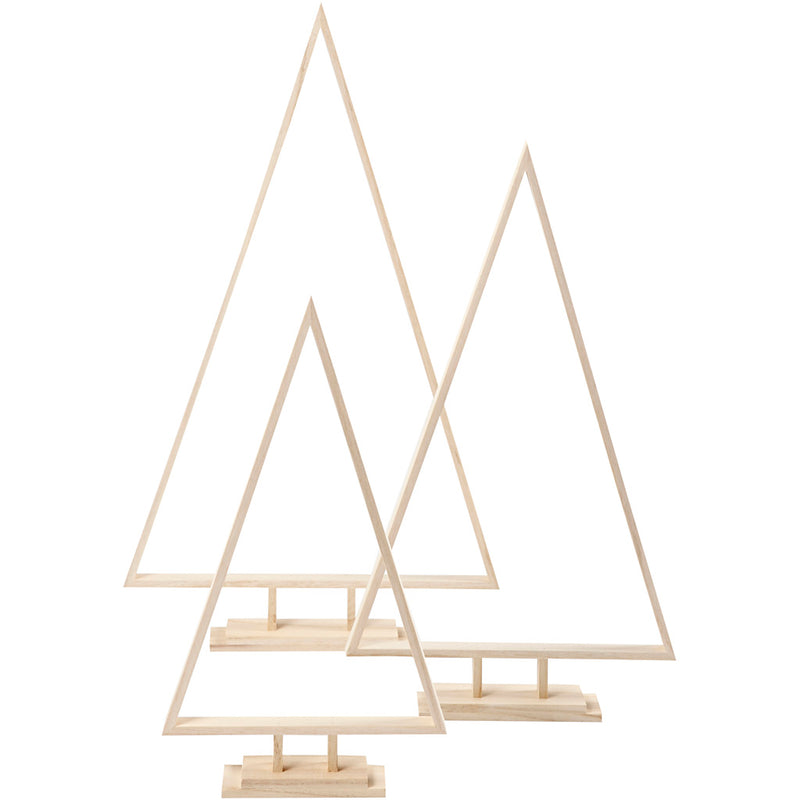 Afbeelding laden in galerijviewer, Https: www.cchobby.nl kerstbomen-h-40-50-60-cm-b-22-5-29-35-cm-3-stuk-1-doos