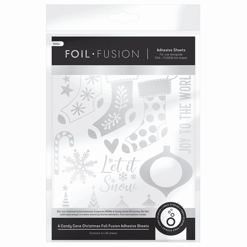 Load image into Gallery viewer, Tonic studios • a candy cane christmas adhesive sheets foil fusion