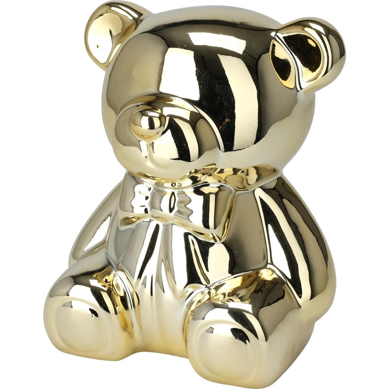 Afbeelding laden in galerijviewer, Home styling spaarpot beer zilver goud 2 assorti