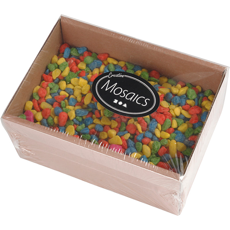 Afbeelding laden in galerijviewer, Https: www.cchobby.nl mozaiek-stenen-afm-8-10-mm-dikte-5-mm-sterke-kleuren-2-kg-1-doos