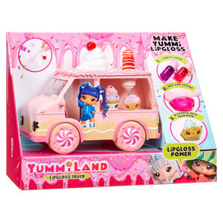Load image into Gallery viewer, Yummiland lipgloss truck - maak yummi lipgloss - poppenauto
