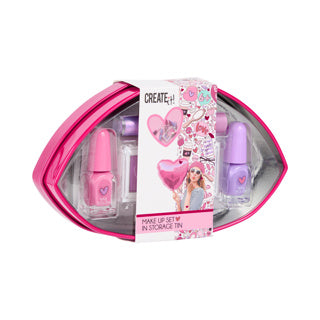 Load image into Gallery viewer, Create it! hart make-up set in lip blik