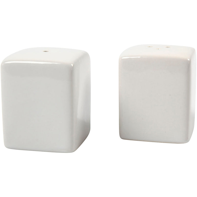 Afbeelding laden in galerijviewer, Https: www.cchobby.nl zout-peper-set-h-6-cm-afm-5x5-cm-glossy-wit-6-set-1-doos
