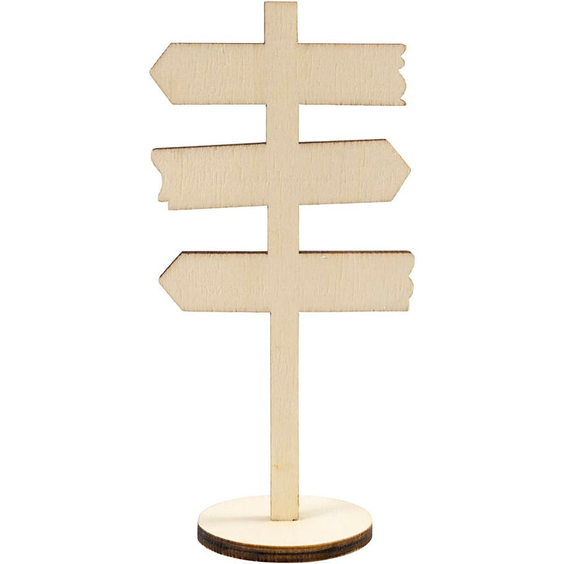 Load image into Gallery viewer, Creativ company houten bord pijlen op voet, 12cm