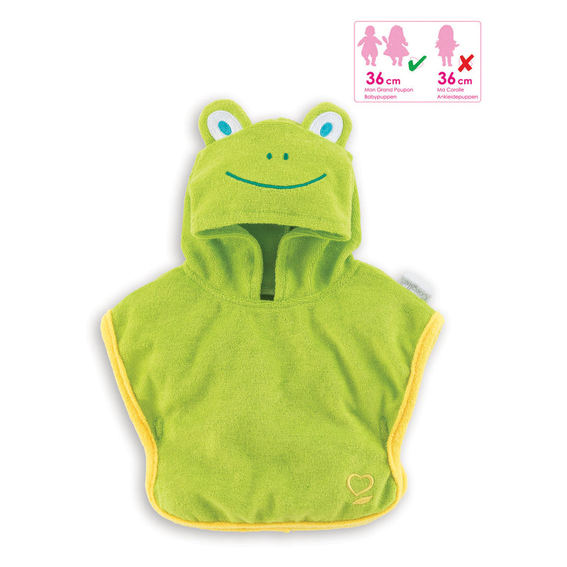 Load image into Gallery viewer, Corolle Mon Grand Poupon Poppen Badjas Kikker, 36cm