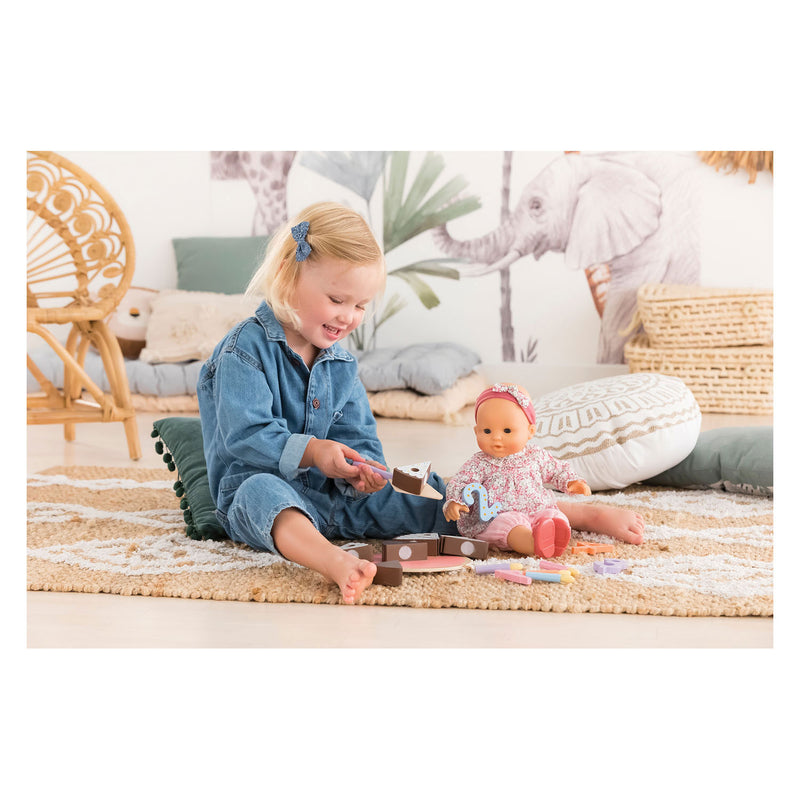 Load image into Gallery viewer, Corolle Houten Verjaardagstaart