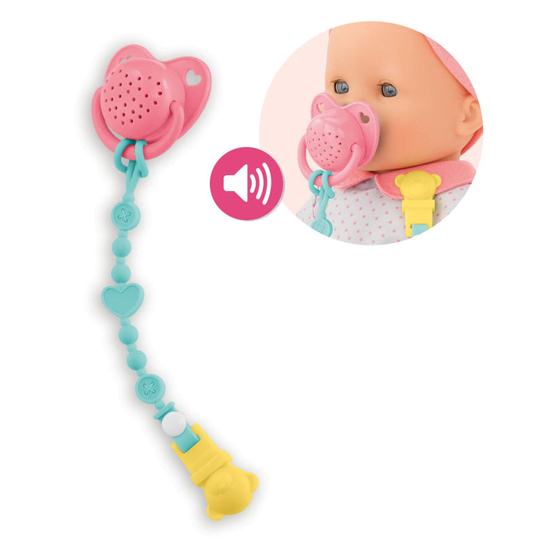 Load image into Gallery viewer, Corolle interactieve speen voor babypop - accessoire met geluid.