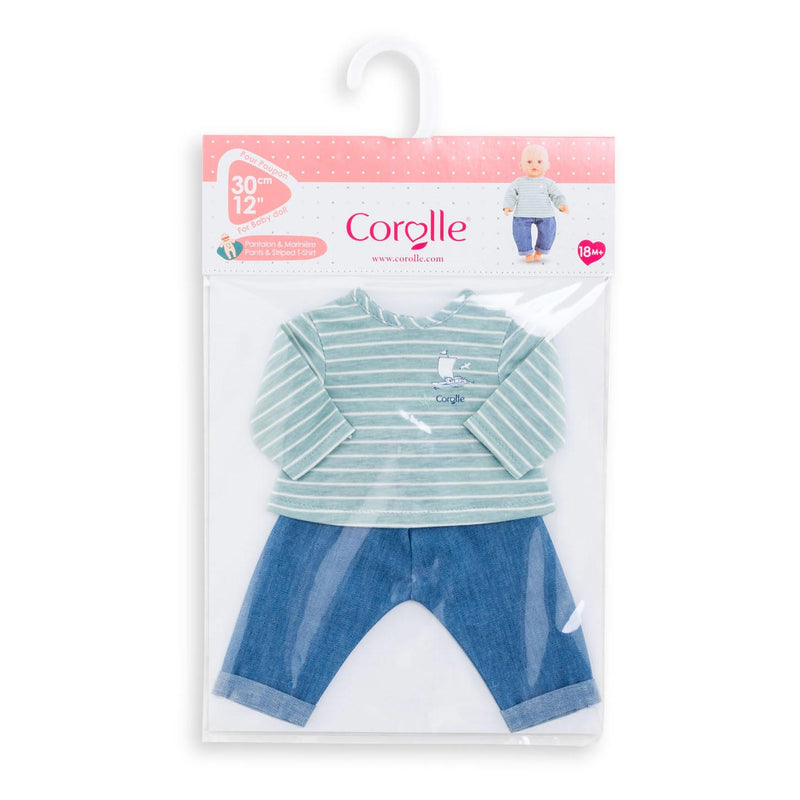 Load image into Gallery viewer, Corolle Mon Premier Poupon - Poppen Broek met Shirt, 30cm