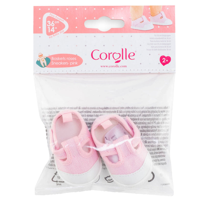 Load image into Gallery viewer, Corolle poppen sneakers roze - babypop accessoires 36cm.