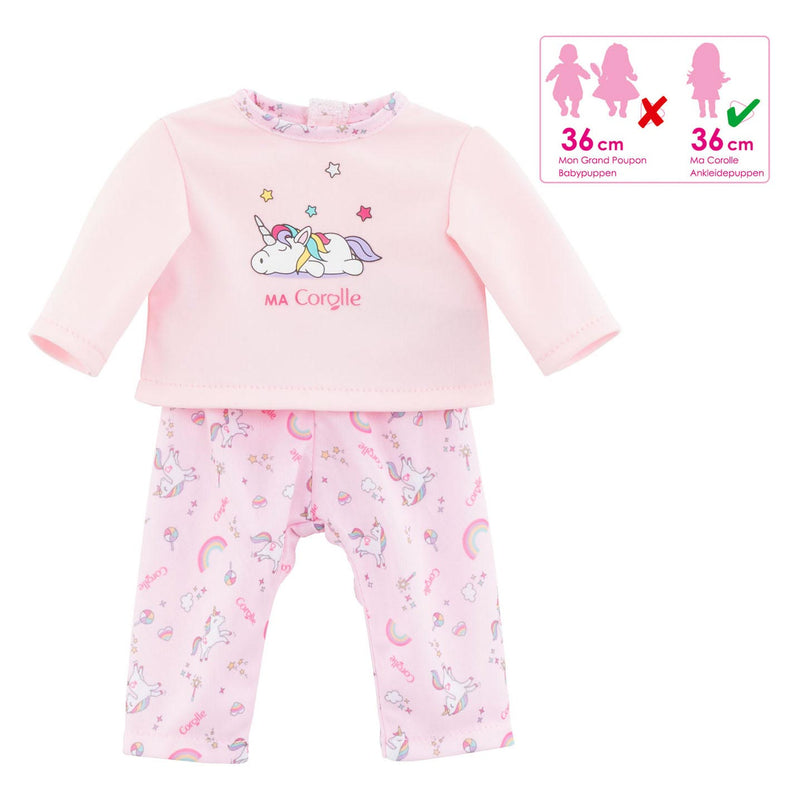 Load image into Gallery viewer, Corolle Ma Poppenpyjama Eenhoorn