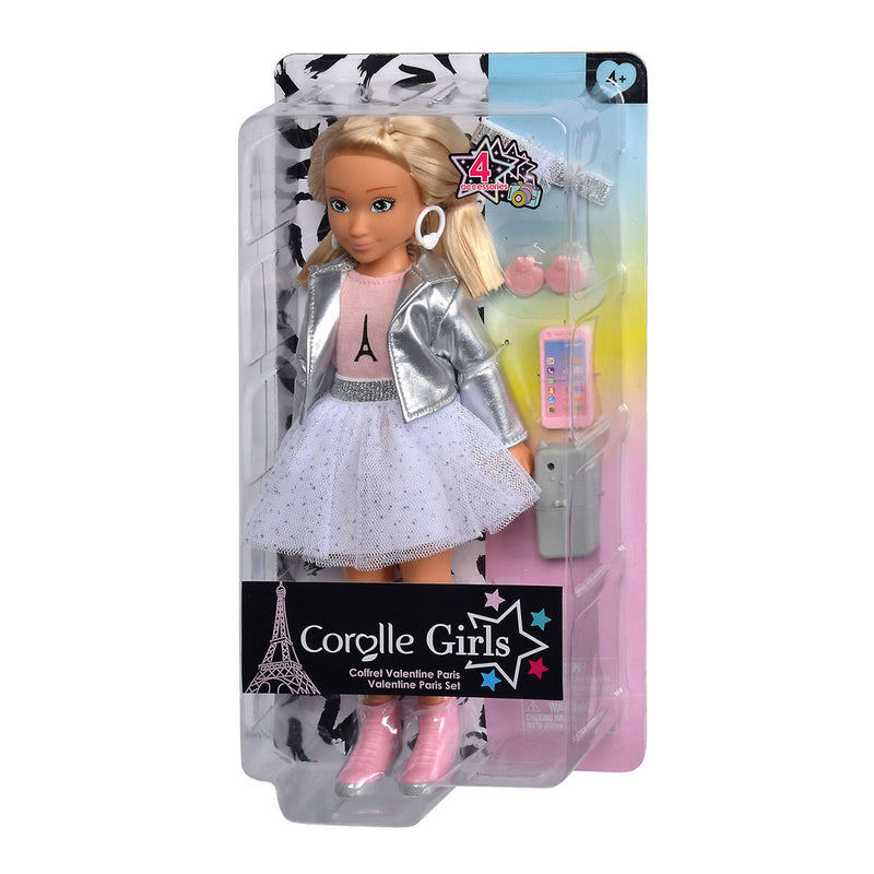 Afbeelding laden in galerijviewer, Corolle modepop valentine paris fashion week set - pop met accessoires.