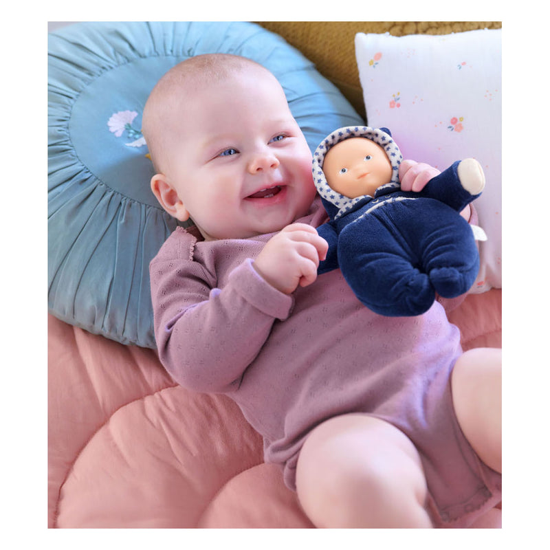 Load image into Gallery viewer, Corolle mon doudou babidoux navy blue starry dreams babypop, 20cm