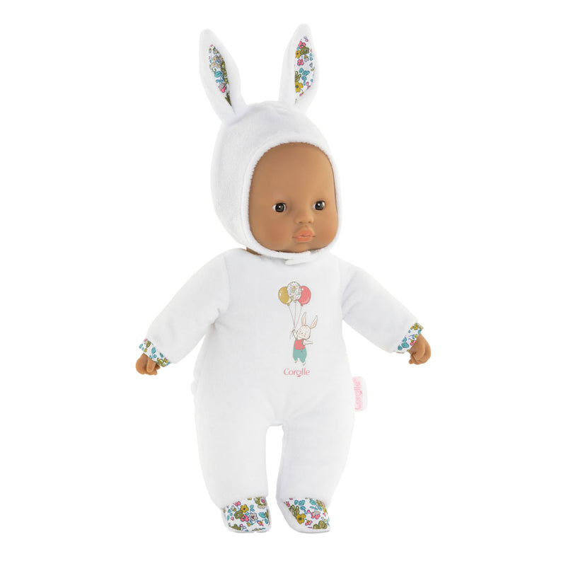 Load image into Gallery viewer, Corolle mon doudou sweet heart babypop - konijn wit, 30cm