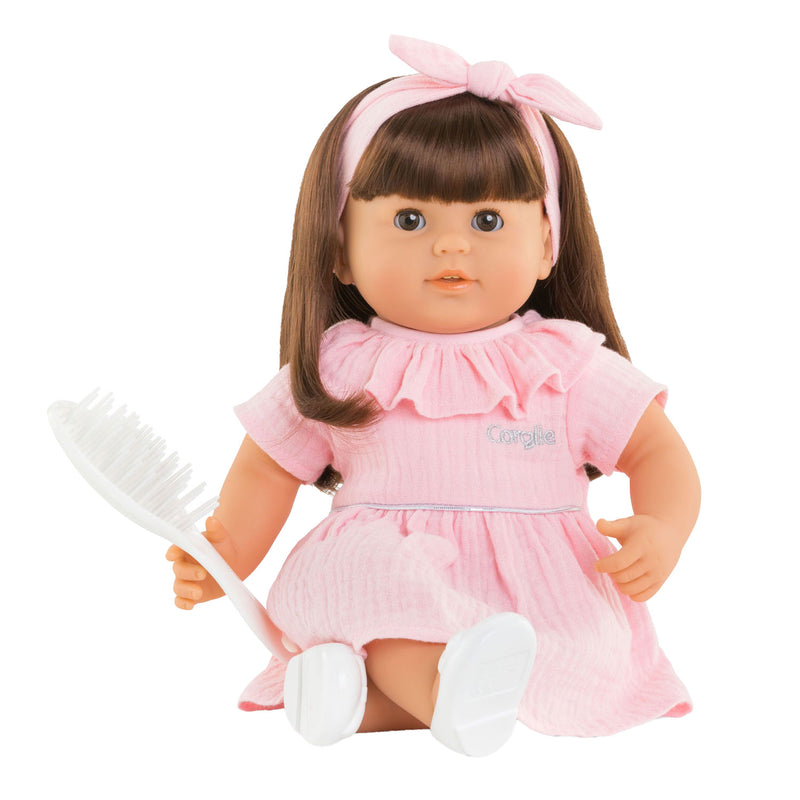 Afbeelding laden in galerijviewer, Corolle mon grand poupon babypop met lang haar - julie, 36cm
