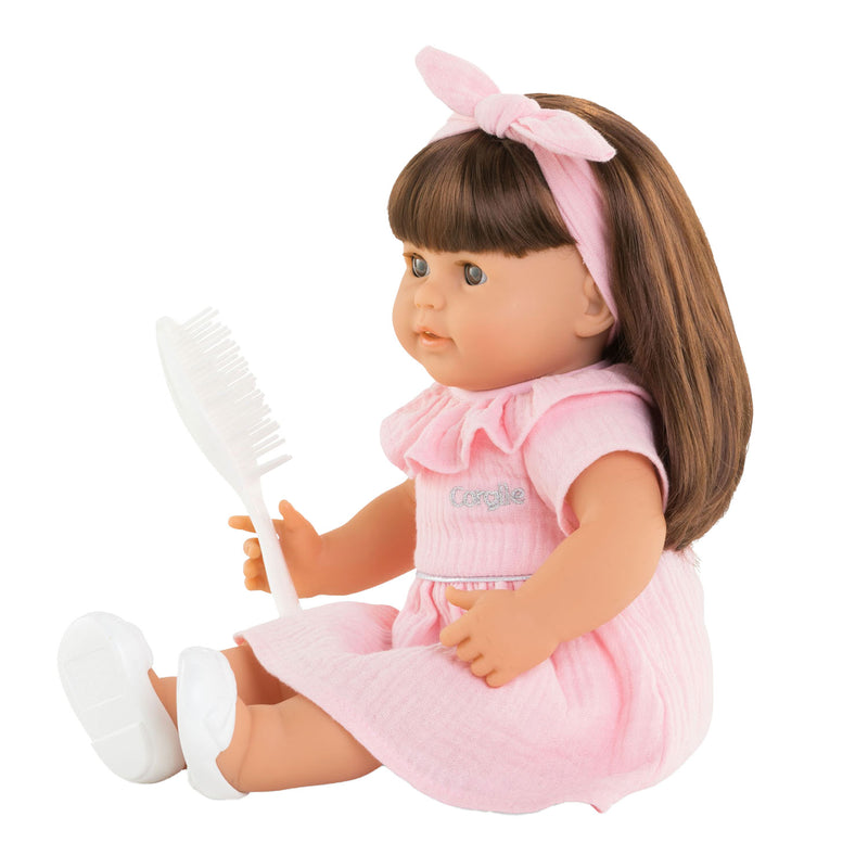 Afbeelding laden in galerijviewer, Corolle mon grand poupon babypop met lang haar - julie, 36cm