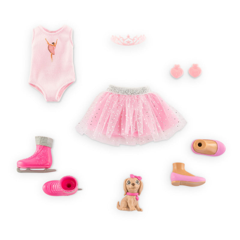 Load image into Gallery viewer, Corolle girls - valentine ballerina modepop set