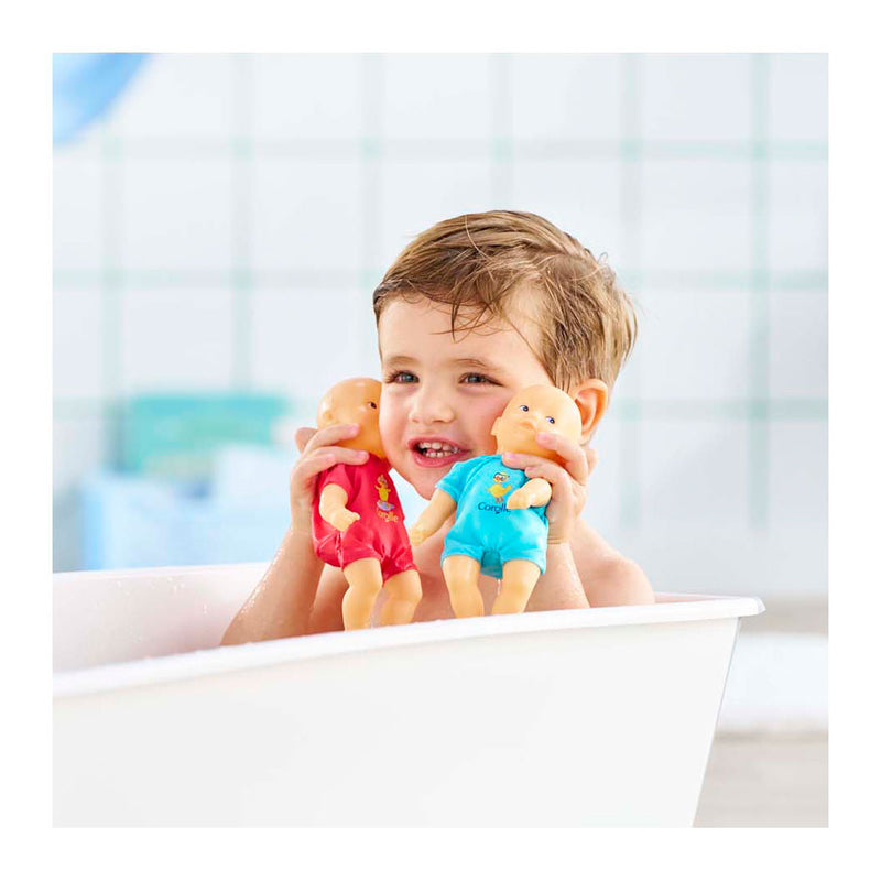 Load image into Gallery viewer, Corolle babypop badspeelgoed roze 20cm - mini bain popje voor waterpret.