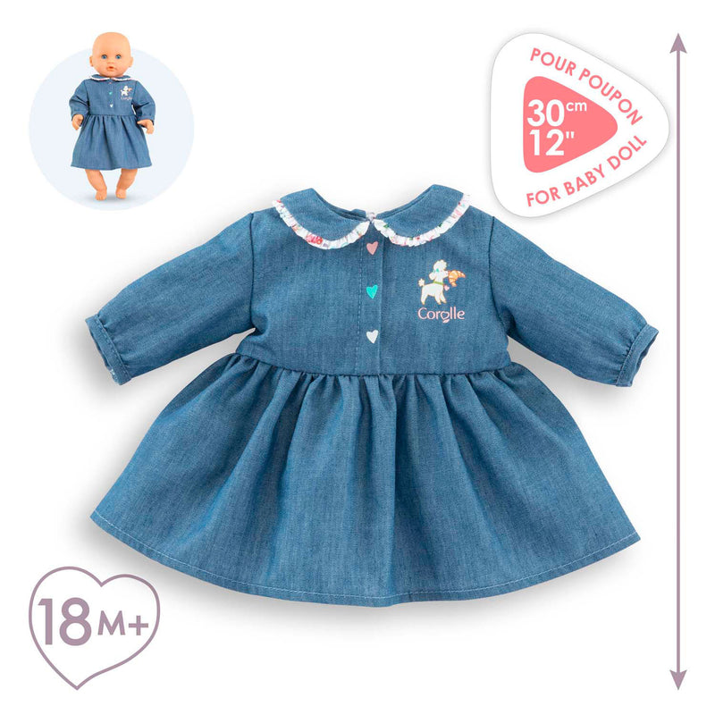 Load image into Gallery viewer, Corolle jurk voor babypop, 30cm