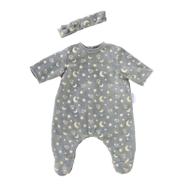 Load image into Gallery viewer, Corolle poppen pyjama glitter in het donker en haarband, 36cm