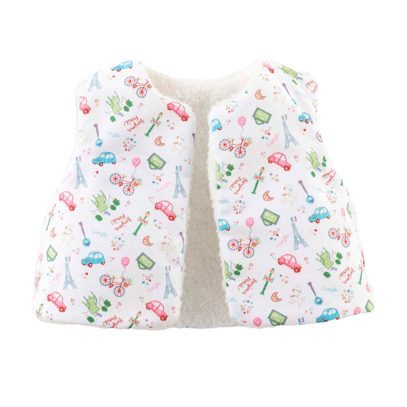 Load image into Gallery viewer, Corolle winterset babypop 36cm - poppenkleding wit polyester.