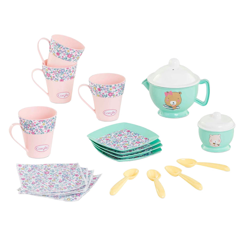 Load image into Gallery viewer, Corolle mijn thee set voor babypop, 30dlg.