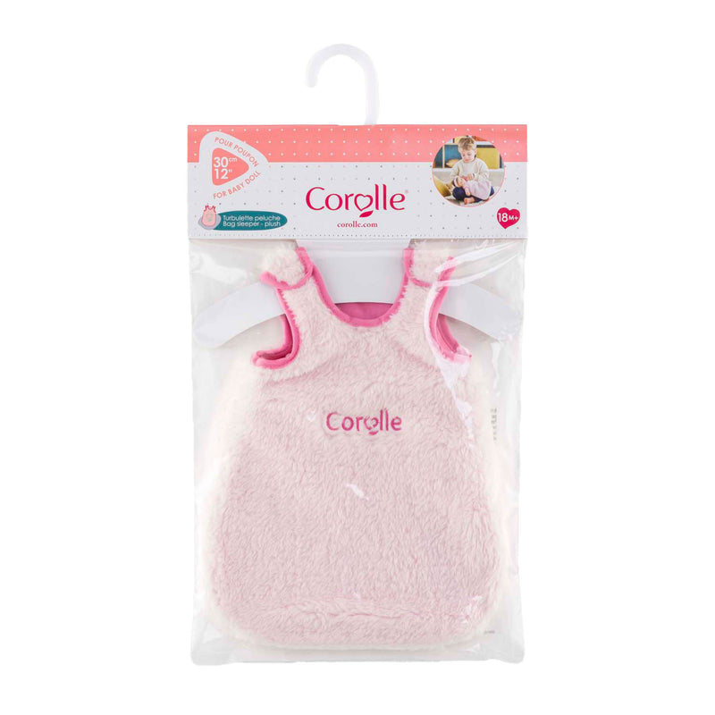 Load image into Gallery viewer, Corolle pluche slaapzak poppen roze 30cm - accessoire voor poppen.