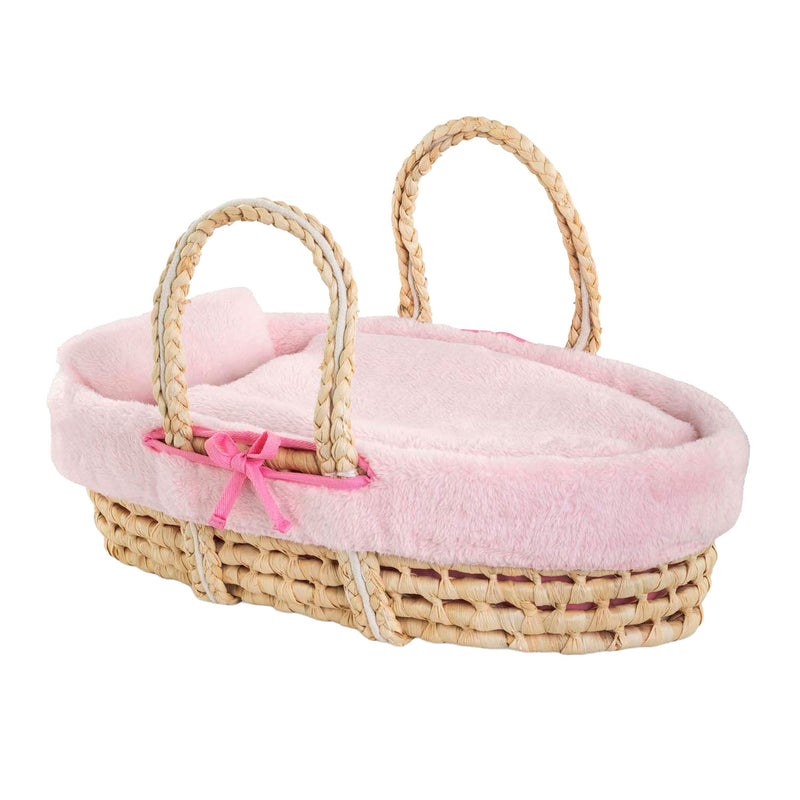 Load image into Gallery viewer, Corolle gevlochten mandenset set voor babypop - pluche