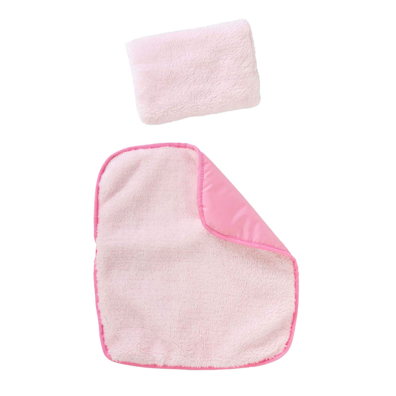 Load image into Gallery viewer, Corolle gevlochten mandenset set voor babypop - pluche