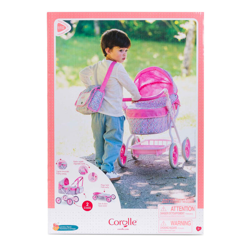 Load image into Gallery viewer, Corolle poppenwagen bloemen voor babypop van 36-42cm