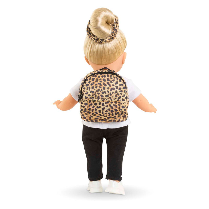 Load image into Gallery viewer, Corolle rugzak voor poppen luipaard, 36cm
