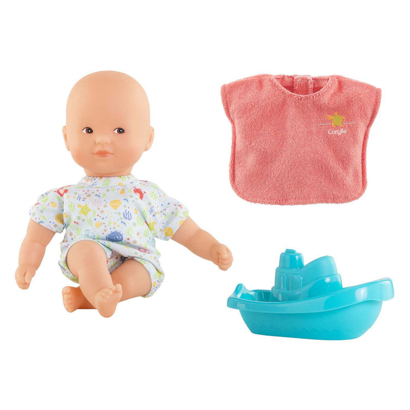 Load image into Gallery viewer, Corolle – mini badset – badpop 20 cm – cape en bootje