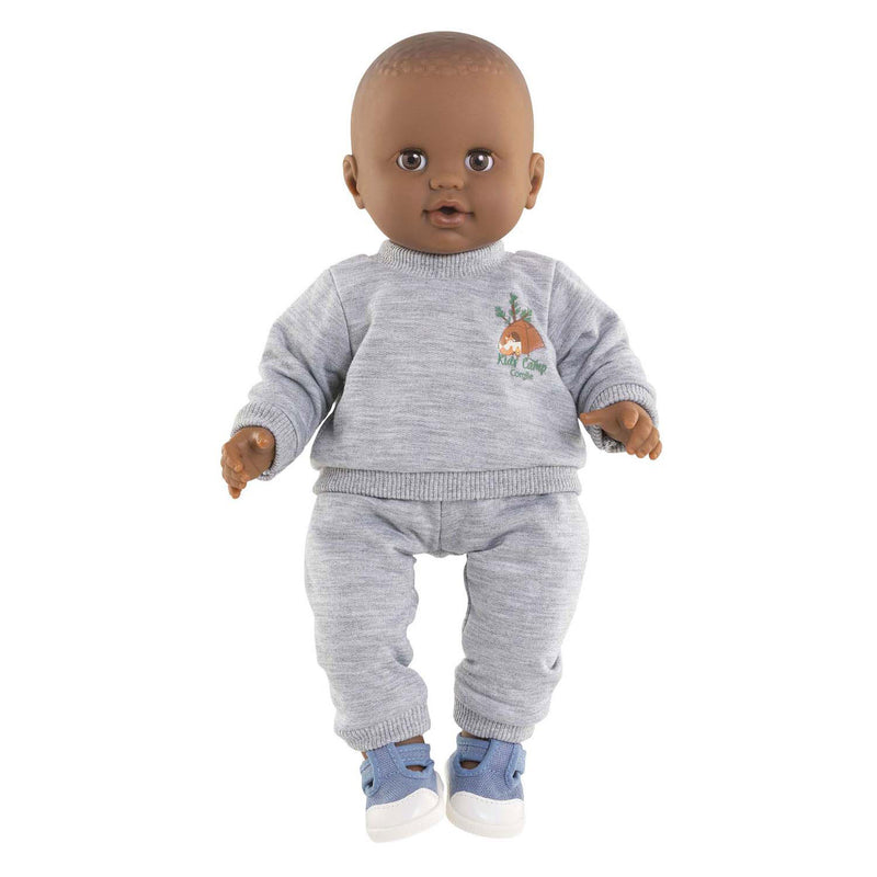 Load image into Gallery viewer, Corolle poppenkostuum joggingpak grijs 36cm - zachte poppenkleding.
