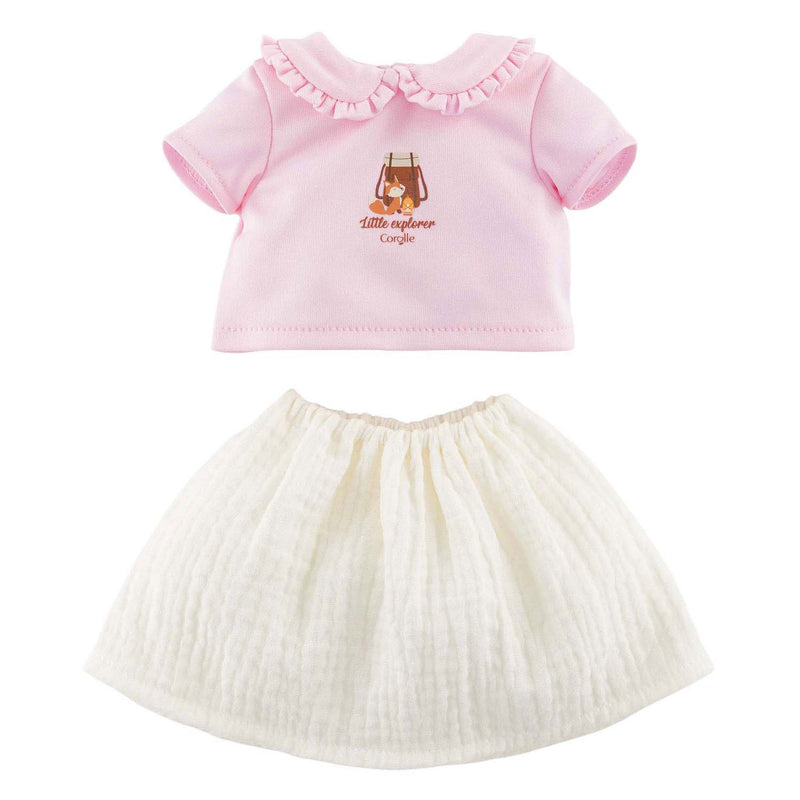 Load image into Gallery viewer, Corolle t-shirt met jurkje kleine ontdekker - 36cm