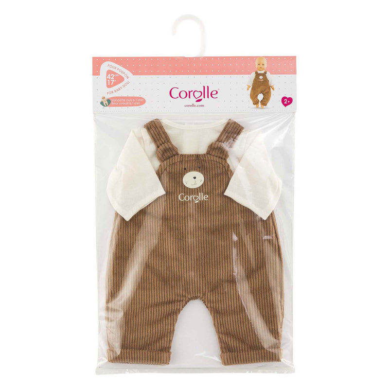 Load image into Gallery viewer, Corolle poppen overall met t-shirt kleine ontdekker - 42cm