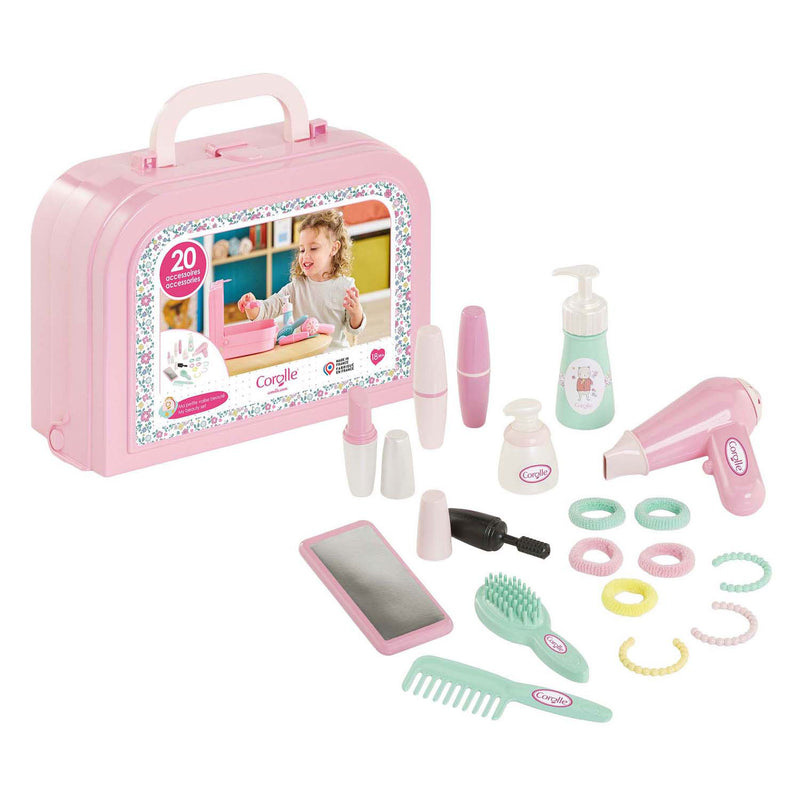 Load image into Gallery viewer, Corolle beauty case - 20 accessoires - vanaf 18 maanden