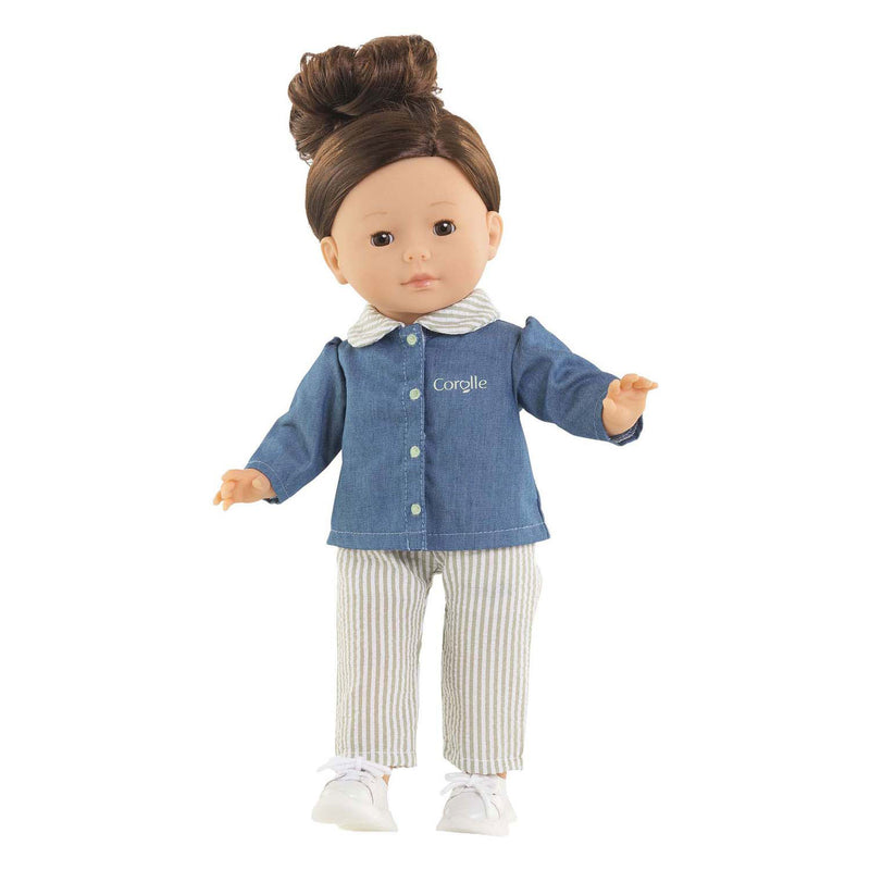 Load image into Gallery viewer, Corolle ma poppenblouse en broek - 36cm