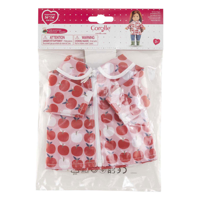 Load image into Gallery viewer, Corolle ma poppen regenjas appels - 36cm