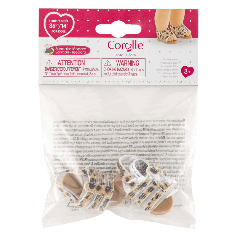 Load image into Gallery viewer, Corolle ma poppen sandalen luipaard - 36cm