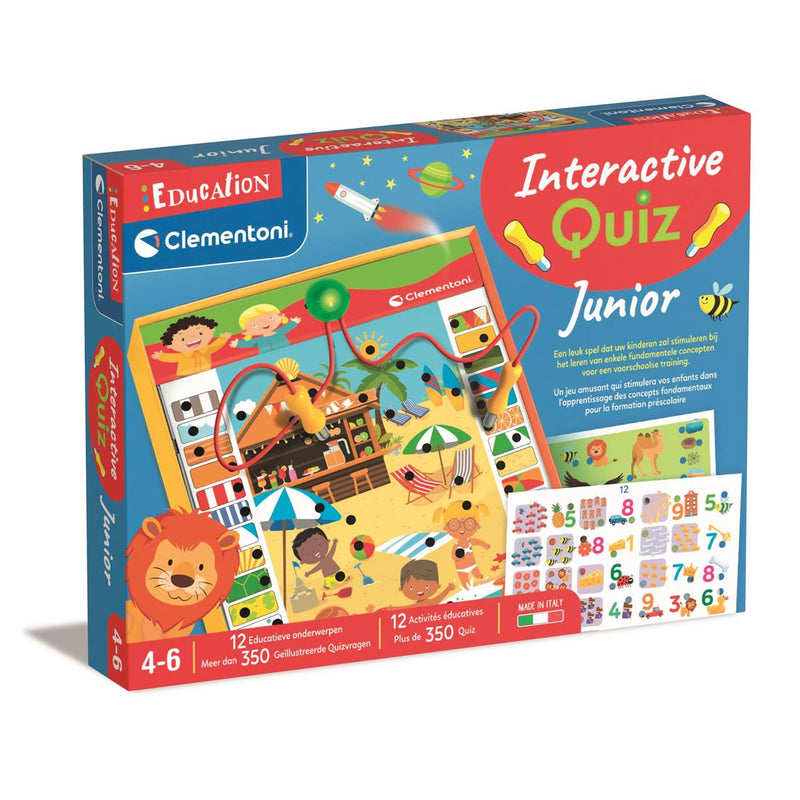 Load image into Gallery viewer, Clementoni interactive quiz junior
