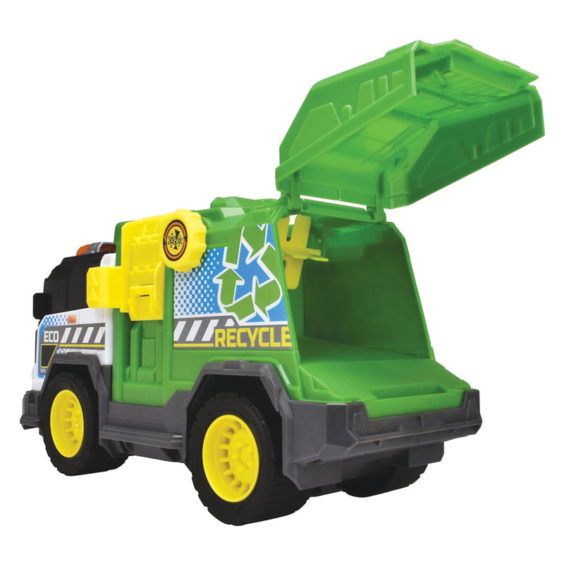 Load image into Gallery viewer, Dickie recyclewagen met licht en geluid