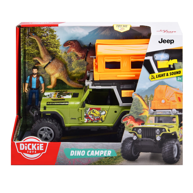 Load image into Gallery viewer, Dickie dino camper speelset, 4dlg.